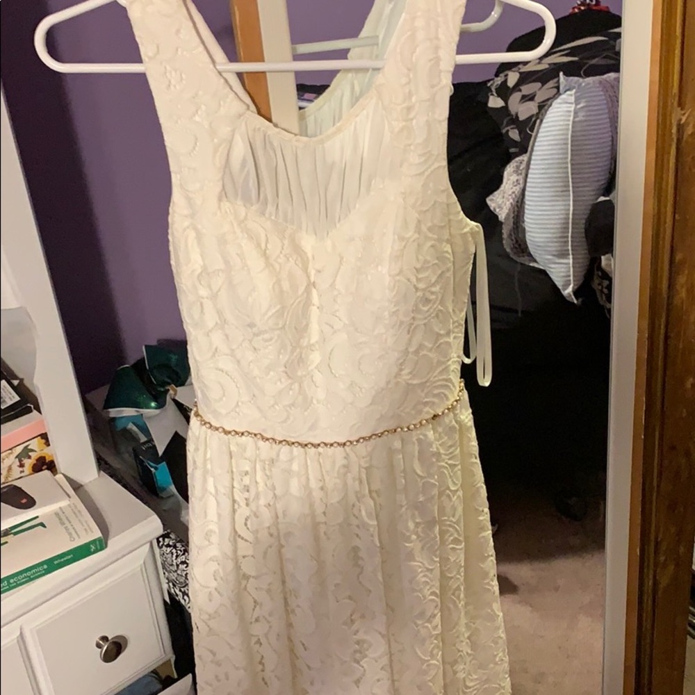 White dress